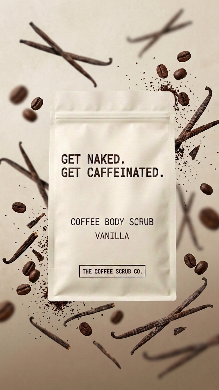 Vanille coffee body scrub